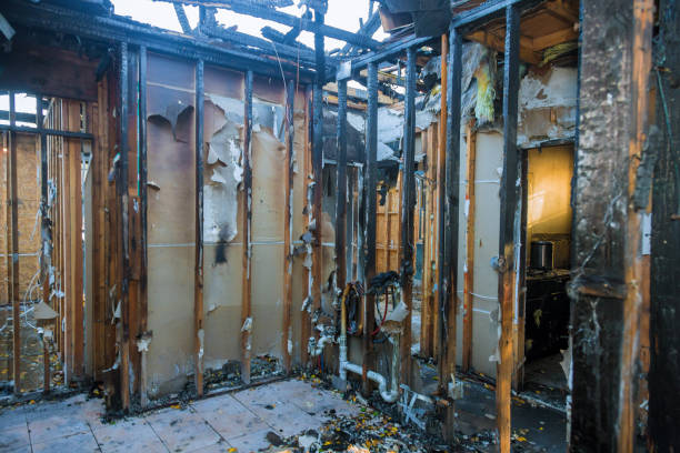 Professional Soot Cleanup technician working in Cleveland, TX